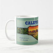 カリフォルニア オリーブ マグ (左)