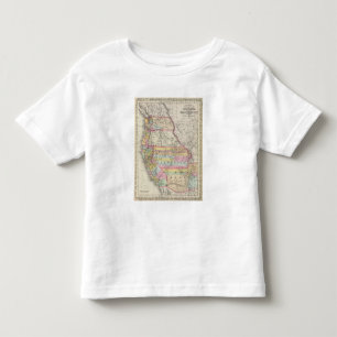 カリフォルニア、オレゴン、ワシントン州、ユタ、ニューメキシコ5 トドラーTシャツ