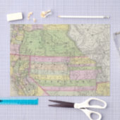 カリフォルニア、オレゴン、ワシントン州、ユタ、ニューメキシコ6 薄葉紙 (クラフト)