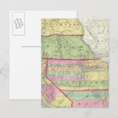 カリフォルニア、オレゴン、ワシントン、ユタ、ニューメキシコ3 ポストカード (正面/裏面)