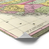 カリフォルニア、オレゴン、ワシントン、ユタ、ニューメキシコ8 ポスター (角)