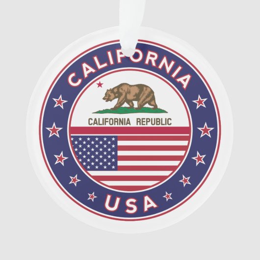 カリフォルニア オーナメント (正面)