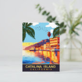 カリフォルニア カタリナ島の旅 ポストカード (スタンド正面)