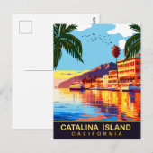 カリフォルニア カタリナ島の旅 ポストカード (正面/裏面)