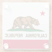 カリフォルニア ガラスコースター (裏面)