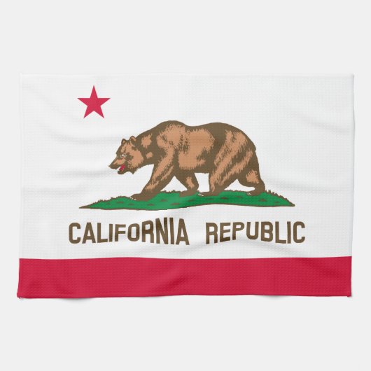 カリフォルニア キッチンタオル (横)