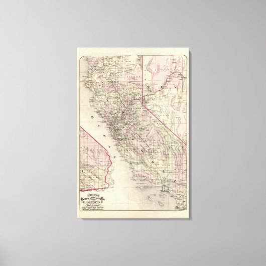 カリフォルニア キャンバスプリント (正面)