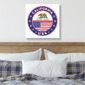 カリフォルニア キャンバスプリント (インサイチュ (寝室))