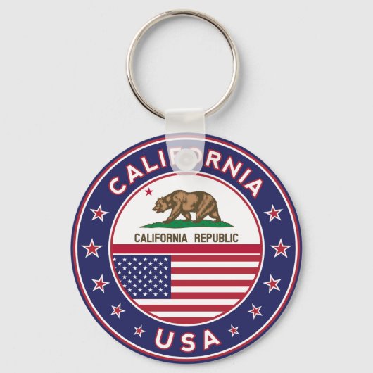 カリフォルニア キーホルダー (正面)