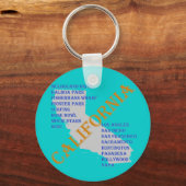 カリフォルニア キーホルダー (正面)