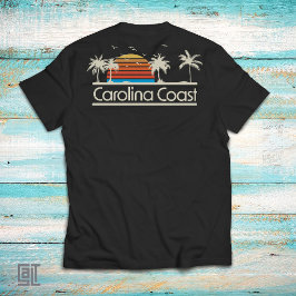 カリフォルニア・コーストのレトロサンセット ビンテージ 70年代 80年代 Tシャツ