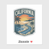 カリフォルニア・コーストの魅力 シール (シート)