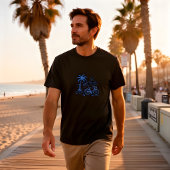 カリフォルニア・コーストサマー -青- Tシャツ