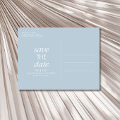 カリフォルニア・コーストビーチ結婚式保存日 案内ポストカード