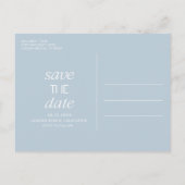 カリフォルニア・コーストビーチ結婚式保存日 案内ポストカード (裏面)