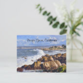カリフォルニア・コースト・イン・パシフィック・グローブ・ポストカード ポストカード (スタンド正面)