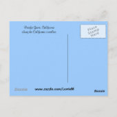 カリフォルニア・コースト・イン・パシフィック・グローブ・ポストカード ポストカード (裏面)