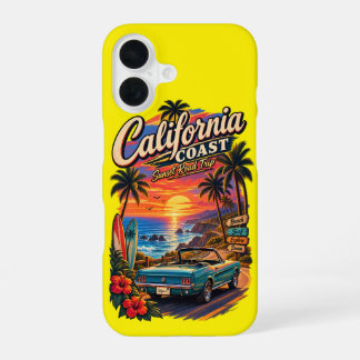 カリフォルニア コースト サンセット ロードトリップ スマホケース iPhone 16ケース