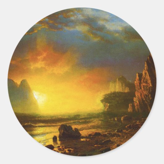 カリフォルニア・コースト・シールのサンセット ラウンドシール (正面)