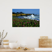 カリフォルニア・コースト・フラワーポスター ポスター (キッチン)