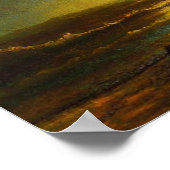 カリフォルニア・コースト・ポスターの日没 ポスター (角)