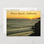 カリフォルニア・コースト・ポストカード ポストカード (正面/裏面)