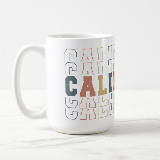 カリフォルニア コーヒーマグカップ (左)