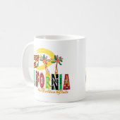 カリフォルニア コーヒーマグカップ (正面左)