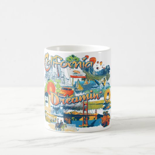 カリフォルニア コーヒーマグカップ (中央)