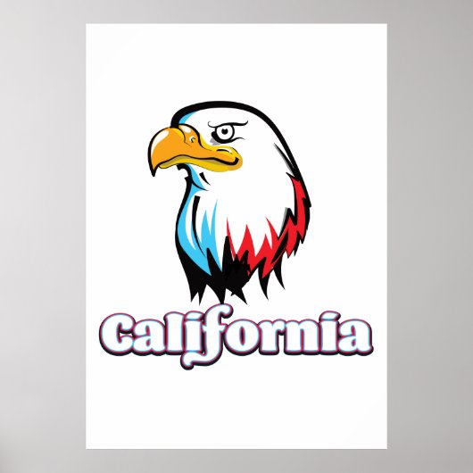 カリフォルニア・ゴールデンイーグル ポスター (正面)