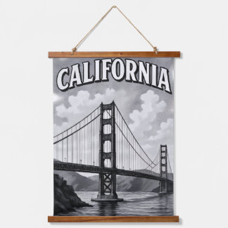 カリフォルニア ゴールデンゲートブリッジ ヴィンテージ ウォールアート