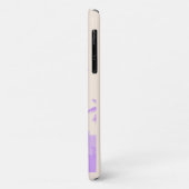 カリフォルニア、ゴールデンコースト、トラベルアート名門私立校風の、 Case-Mate iPhoneケース (裏面/左)