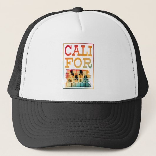 カリフォルニア サマー ビーチ キャップ (正面)
