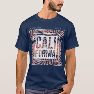 カリフォルニア・サマー・フォーエバー - トロピカルリーブス Tシャツ