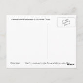 カリフォルニア・サンセットatオスナードビーチ...リラックス.および楽しむ ポストカード (裏面)