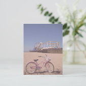カリフォルニア サンタモニカビーチ 自転車旅行 ポストカード (スタンド正面)