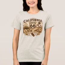 カリフォルニア サンタモニカ・ピア ルート66 レトロ セピア