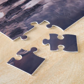 カリフォルニア、サンディエゴ、サンセット崖、サンセット1 ジグソーパズル (側面)