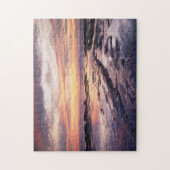 カリフォルニア、サンディエゴ、サンセット崖、サンセット1 ジグソーパズル (縦)