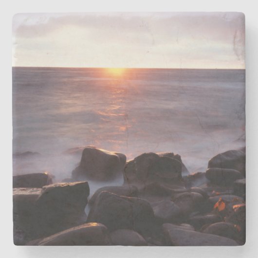 カリフォルニア、サンディエゴ、サンセット崖、サンセット2 ストーンコースター (正面)