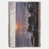 カリフォルニア、サンディエゴ、サンセット崖、サンセット2 スローブランケット (正面縦)