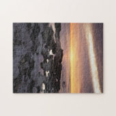 カリフォルニア、サンディエゴ、サンセット崖、サンセット6 ジグソーパズル (横)