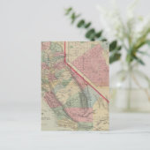 カリフォルニア、サンフランシスコ地図(Mitchell) ポストカード (スタンド正面)