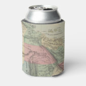 カリフォルニア、サンフランシスコ地図(Mitchell) 缶クーラー (缶裏面)