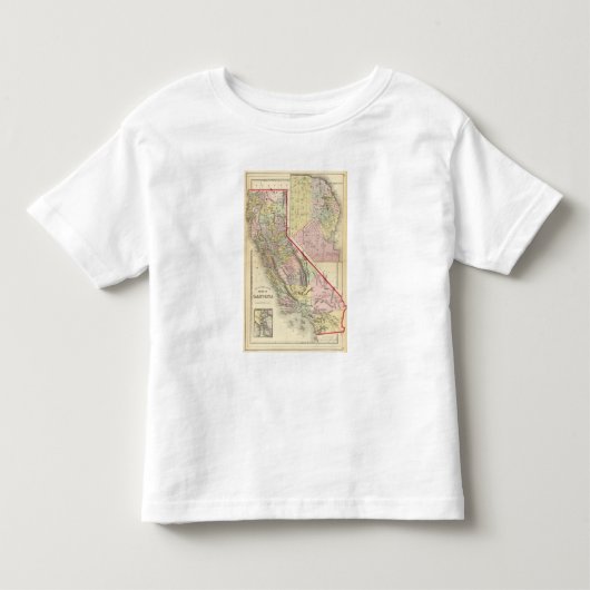 カリフォルニア、サンフランシスコ トドラーTシャツ (正面)