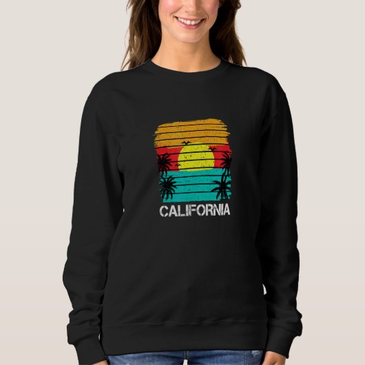 カリフォルニア サン ヤシの木 スウェットシャツ (正面)