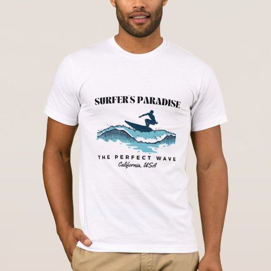 カリフォルニア サーファーズパラダイス Tシャツ (正面)