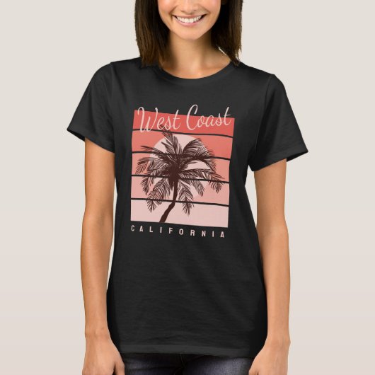 カリフォルニア サーフィン天国 Tシャツ (正面)