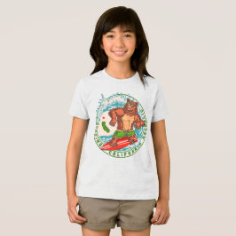 カリフォルニア・サーフィン・ベア・リパブリック トライブレンドTシャツ