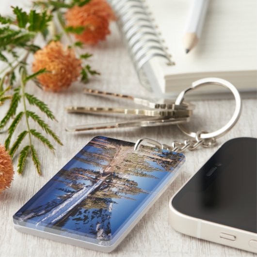 カリフォルニア、シエラネバダ山脈2 キーホルダー (正面右)